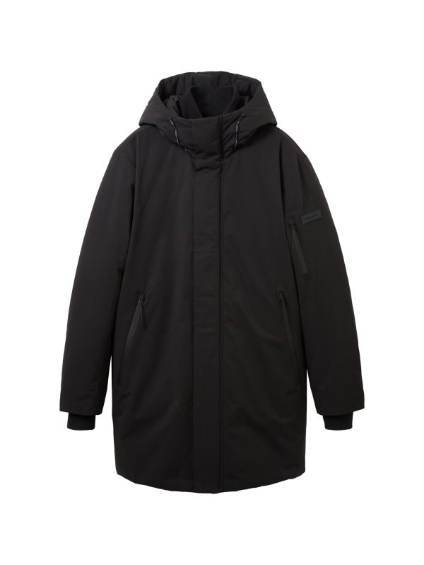 hooded parka