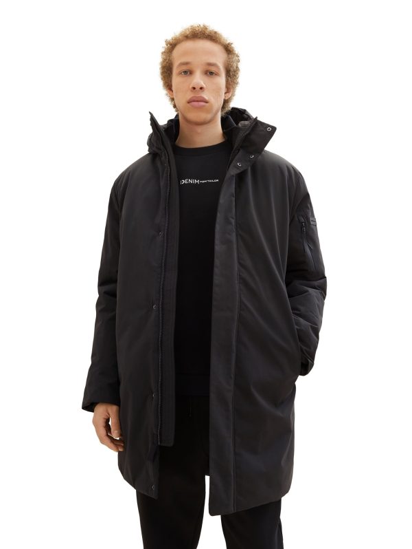 hooded parka