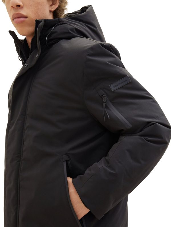 hooded parka