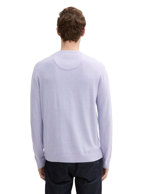 basic v-neck knit