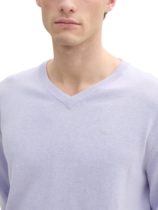 basic v-neck knit