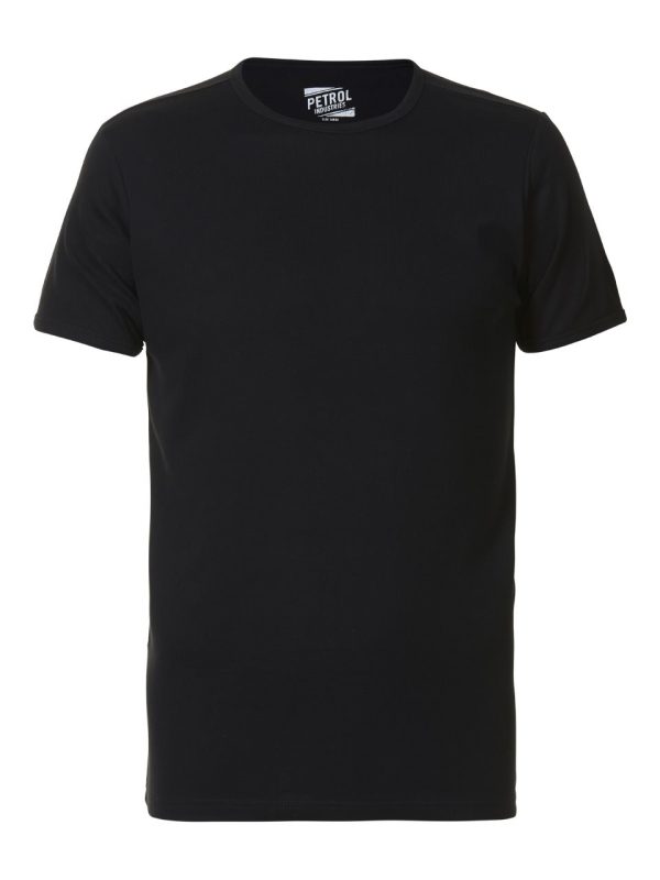 T-shirt r-neck petrol