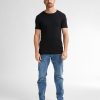 T-shirt r-neck petrol