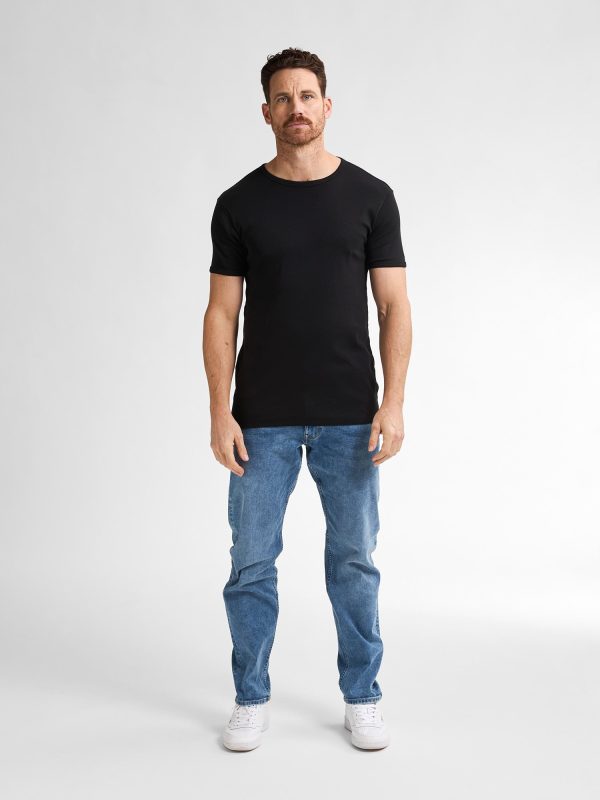 T-shirt r-neck petrol