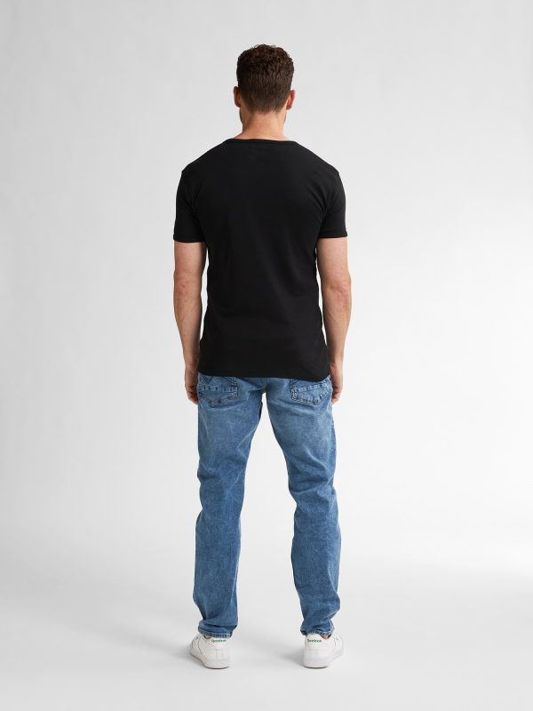 T-shirt r-neck petrol