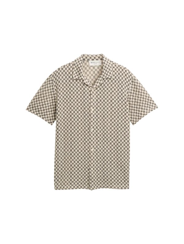 relaxed structured shirt