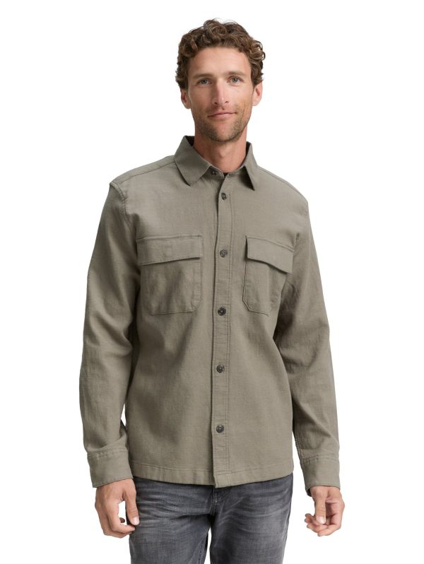 Tom-Tailor linen overshirt