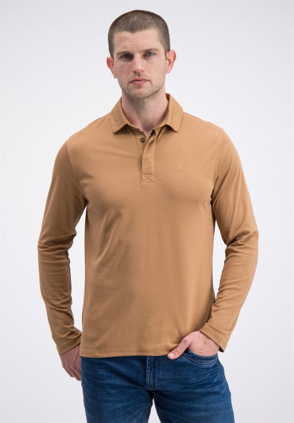 Gabbiano Polo lange mouw