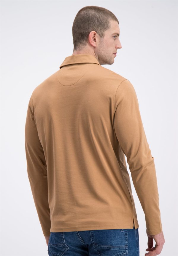 Gabbiano Polo lange mouw