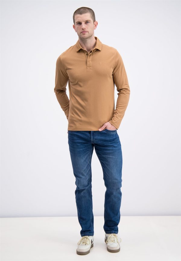 Gabbiano Polo lange mouw