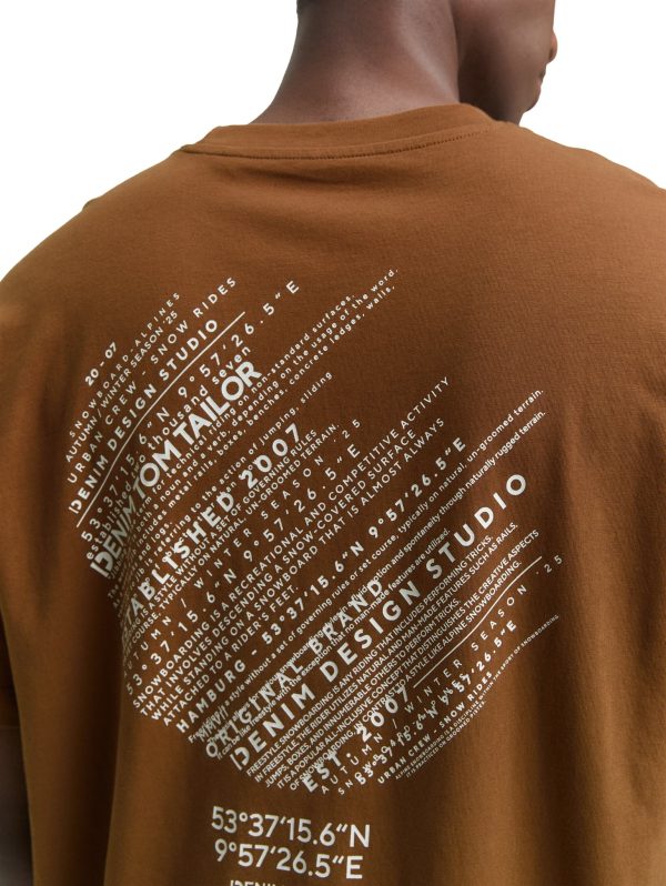relaxed printed t-shirt