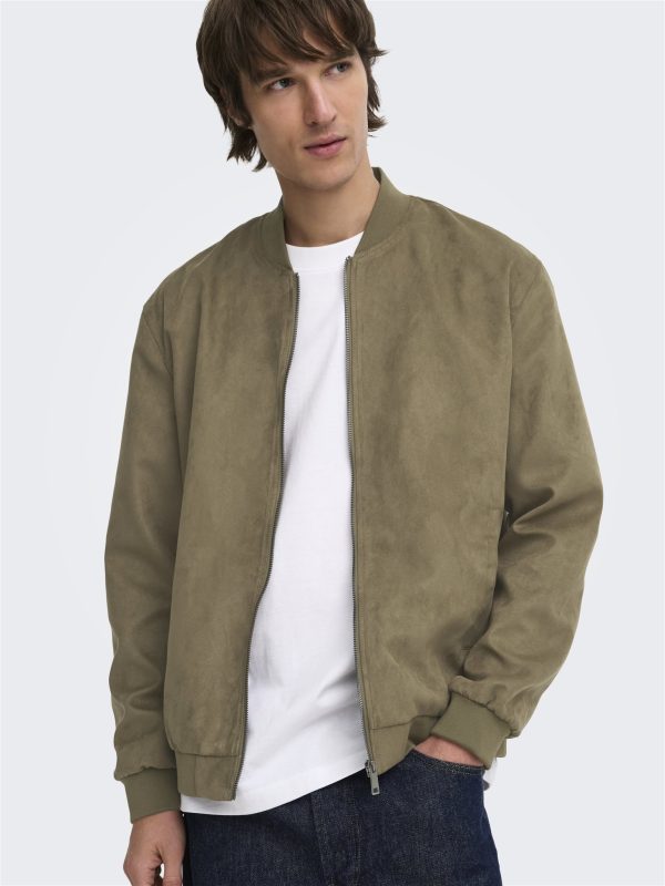 Only&Sons Suede tussen jas