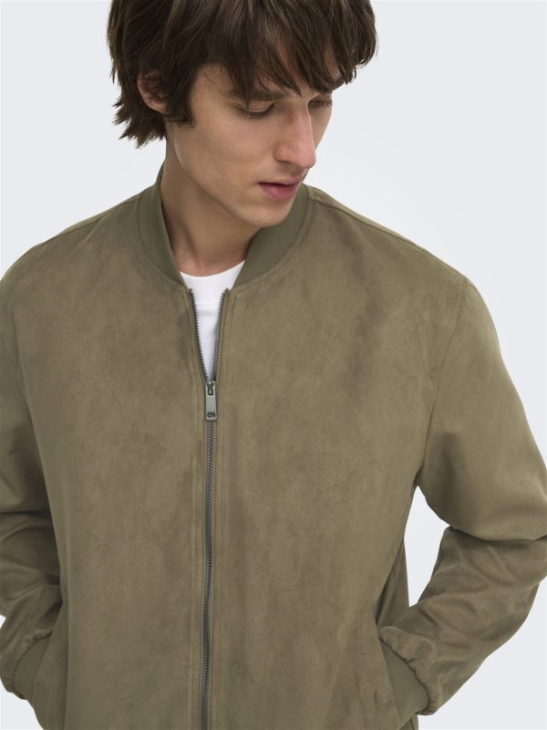 Only&Sons Suede tussen jas