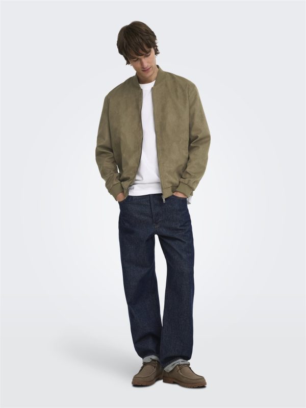 Only&Sons Suede tussen jas