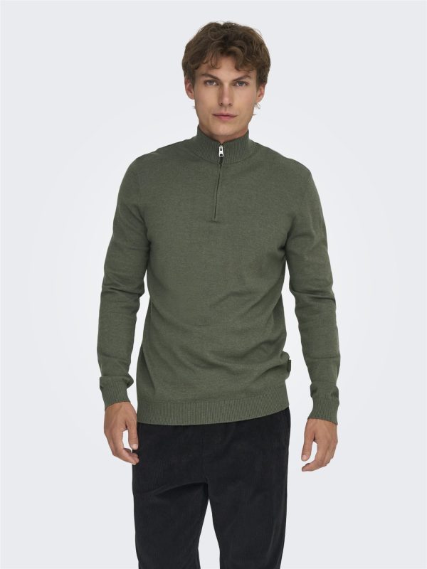 OnlySons-Trui-halfzip-Only-Sons-260811170256.jpg Only&Sons Trui halfzip