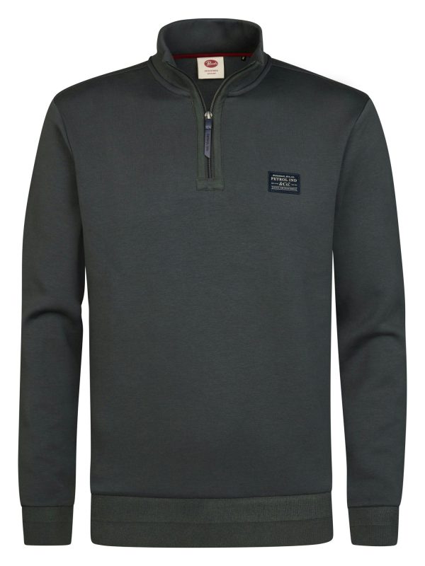 Men-Sweater-Collar-Zip-Petrol-260910105501.jpg Petrol trui
