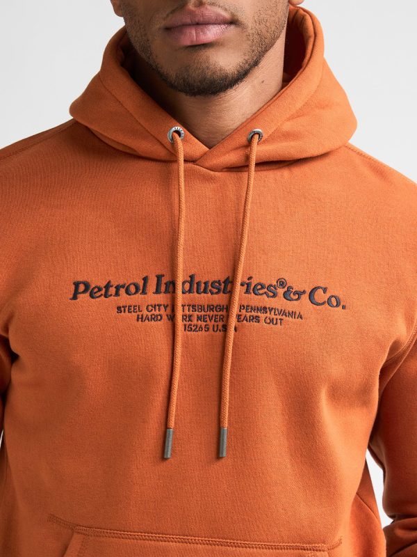 Petrol trui Hooded