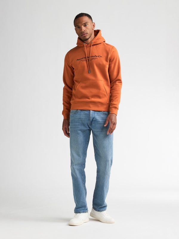 Petrol trui Hooded