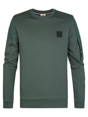 Petrol trui round neck