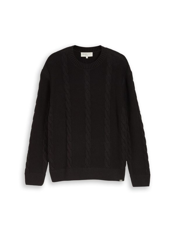 relaxed-cable-crew-neck-knit-Tom-Tailor-261006121303.jpg Tomtailor Trui
