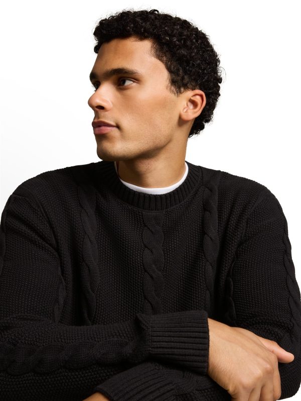 relaxed-cable-crew-neck-knit-Tom-Tailor-261006121313.jpg Tomtailor Trui